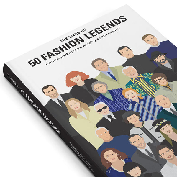 Fashionary: The Lives Of 50 Fashion Legends: Visual Biography Of The World's Greatest Designers