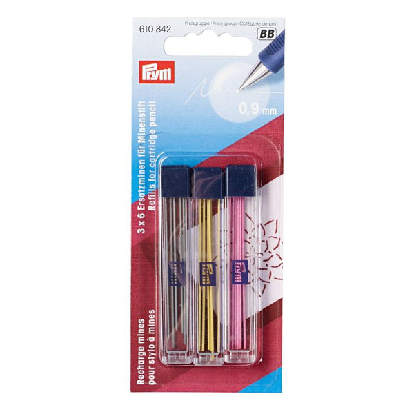 Prym Love: Cartridge Pencil Refills: Extra Fine 0.9 mm
