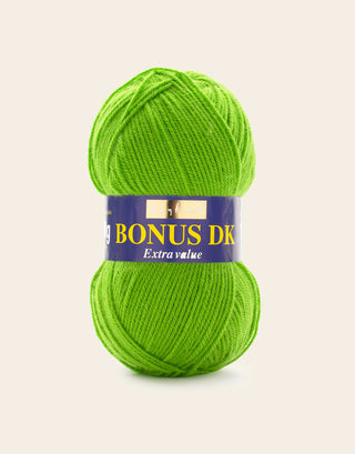 Buy lemongrass Hayfield: Bonus DK, Double Knit Acrylic Yarn, 100g