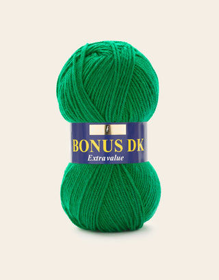 Buy emerald Hayfield: Bonus DK, Double Knit Acrylic Yarn, 100g