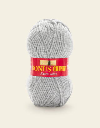 Buy light-grey-mix Hayfield: Bonus Chunky Acrylic Yarn, 100g