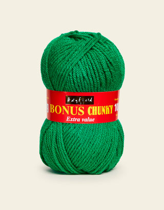 Buy emerald Hayfield: Bonus Chunky Acrylic Yarn, 100g