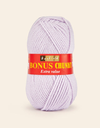 Buy lavender Hayfield: Bonus Chunky Acrylic Yarn, 100g