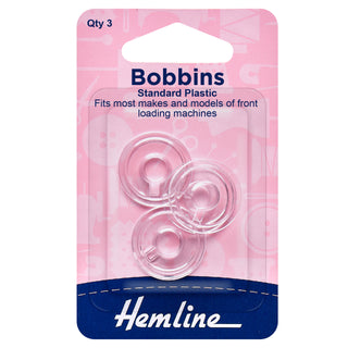 Hemline Plastic Bobbin: Universal,Class 15k