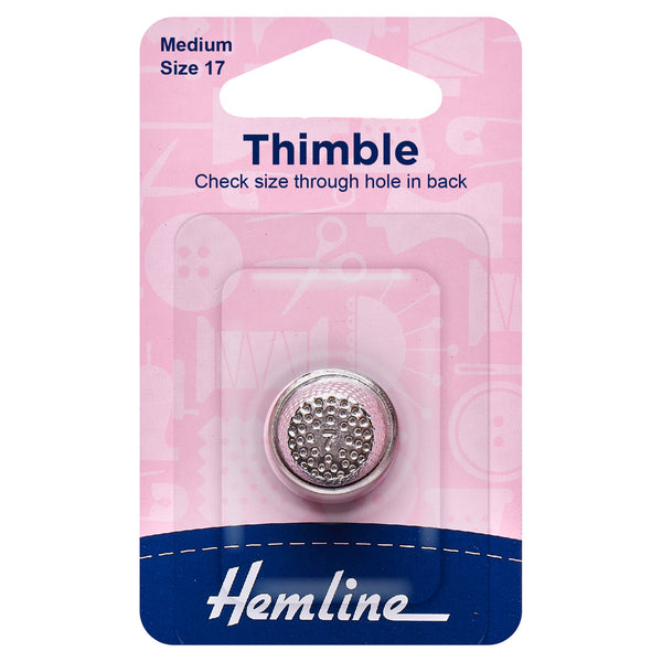 Hemline Thimble: Metal