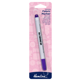 Hemline Air Erasable Fabric Marker Pen