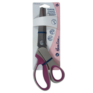 Hemline Scissors: Pinking Shears: 23cm or 9in