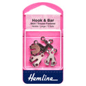 Hemline Hook and Bar: Large: Nickel: Pack of 3