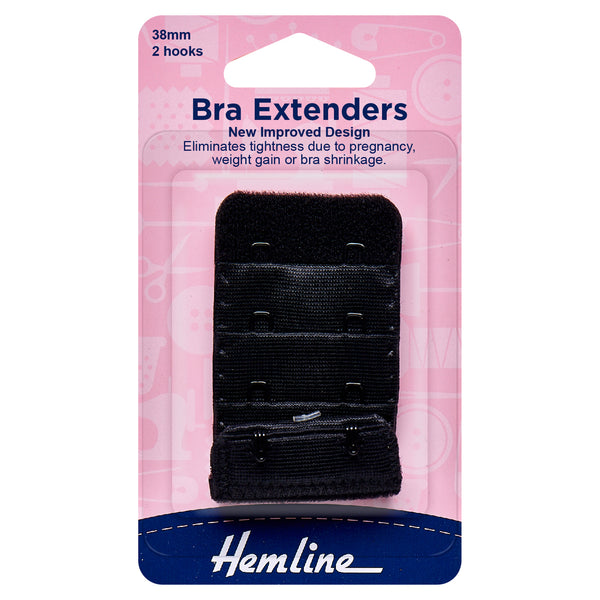 Hemline Bra Back Extenders: 38mm