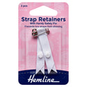 Hemline Shoulder Strap Retainer with Safety Pin