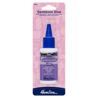 Hemline Adhesive: Gemstone Glue: 60ml