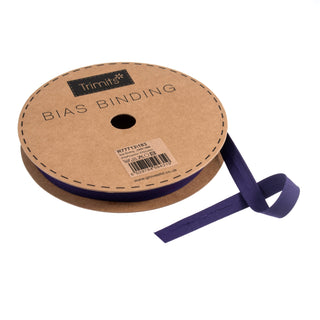 Buy purple Trimits : Bias Binding Tape: Polycotton: 16mm