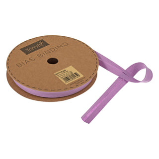 Buy lilac Trimits : Bias Binding Tape: Polycotton: 16mm