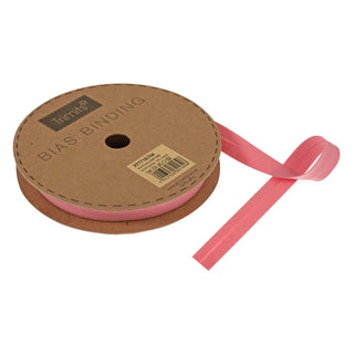 Buy pink Trimits : Bias Binding Tape: Polycotton: 16mm