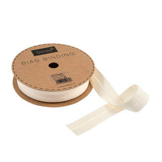 Buy cream Trimits : Bias Binding Tape: Polycotton: 25mm
