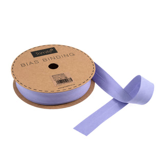 Buy heather Trimits : Bias Binding Tape: Polycotton: 25mm