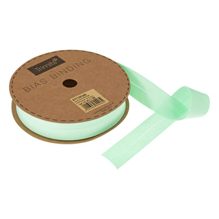 Buy mint Trimits : Bias Binding Tape: Polycotton: 25mm