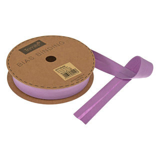 Buy lilac Trimits : Bias Binding Tape: Polycotton: 25mm