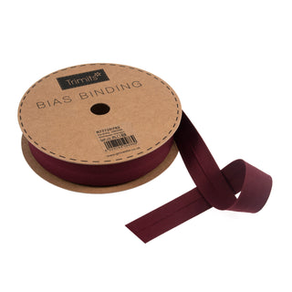 Buy wine Trimits : Bias Binding Tape: Polycotton: 25mm