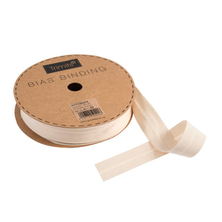 Buy fawn Trimits : Bias Binding Tape: Polycotton: 25mm