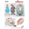 Simplicity Pattern 8568 Baby Accessories