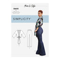 Simplicity Sewing Pattern 8655 Mimi G High Waisted Trousers and Tie Top
