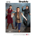 Simplicity Sewing Pattern 8718 Women's Costumes