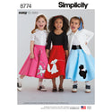 Simplicity Sewing Pattern 8774 Child's and Girls' Costumes