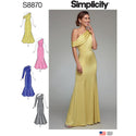 Simplicity Sewing Pattern S8870 Misses'/Miss Petite Dresses