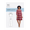 Simplicity Sewing Pattern S8926 Misses' Dress, Tops, and Trousers