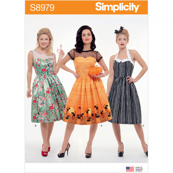 Simplicity Sewing Pattern S8979 Misses' Classic Halloween Costume