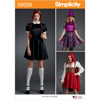 Simplicity Sewing Pattern S9006 Misses' Halloween Costumes