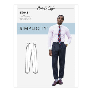 Simplicity Sewing Pattern S9043 Mimi G Style Men's Trousers