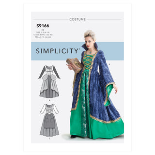Simplicity Sewing Pattern S9166 Misses' Costumes