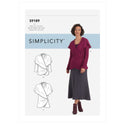 Simplicity Sewing Pattern S9189 Misses' Knit Wrap Jacket