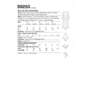 Simplicity Sewing Pattern S9253 Unisex Coat, Hood, Collar & Mask