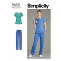 Simplicity Sewing Pattern S9276 Misses' Scrubs