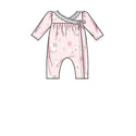 Simplicity Sewing Pattern S9283 Infants' Gown and Jumpsuit.