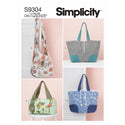 Simplicity Sewing Pattern S9304 Bags