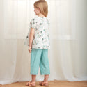 Simplicity Sewing Pattern S9321 Children's Tucked Tops, Dresses, Shorts and Trousers