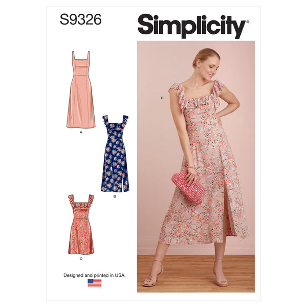 Simplicity Sewing Pattern S9326 Misses' Dresses