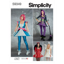 Simplicity Sewing Pattern S9349 Misses' Costumes