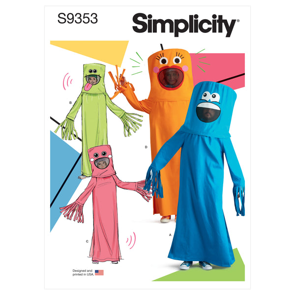 Simplicity Sewing Pattern S9353 Adult Costume