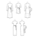 Simplicity Sewing Pattern S9370 Misses' Knit Dress with Sleeve and Length Variations