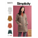 Simplicity Sewing Pattern S9373 Misses' Knit Cardigans