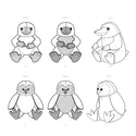 Simplicity Sewing Pattern S9423 Stuffed Toy Animals