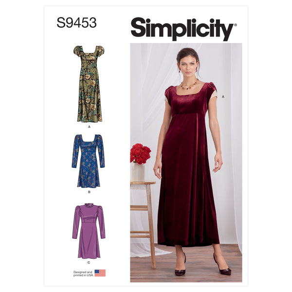Simplicity Sewing Pattern S9453 Misses' Dress