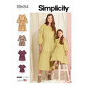 Simplicity Sewing Pattern S9454 Children's and Misses' Dress and Top