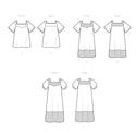 Simplicity Sewing Pattern S9477 MISSES' TOP AND DRESSES