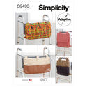 Simplicity Sewing Pattern S9493 WALKER BAGS